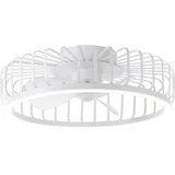 LED plafonsko svetlo sa ventilatorom CAPO LED/36W/230V belo + daljinski upravljač