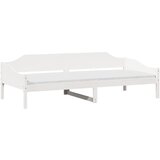 vidaXL Posteljni okvir bel 80x200 cm trdna borovina, (21292475) | Shoptok.si