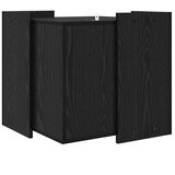  Kavez za mačji toalet Crni hrast 53 x 53 x 51 cm | shoptok.hr