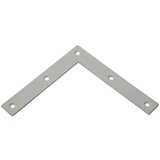 STABILIT Kotni nosilec (Do x Š x V: 100 x 15 x 100 mm, Bele barve) | Shoptok.si