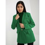 Fashion Hunters Women's green jacket Veracruz with lining Cene
