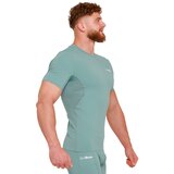 GymBeam muška majica high compression t-shirt blue