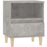  Nočna omarica 2 kosa betonsko siva 40x35x50 cm, (20732376) | Shoptok.si