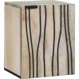 vidaXL Ormarić za umivaonik s policom s pohranom s vratima Smeđa 38 x 33.5 x 48 cm | shoptok.hr