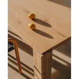 Kave Home Blagovaonski stol u dekoru hrasta u prirodnoj boji 110x220 cm Deyanira – | shoptok.hr