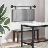  Držeće uzglavlje Zidne Svijetlo siva 100 x 55 x 5 cm tkanina - Svjetlosiva 90 cm bez LED svjetla | shoptok.hr