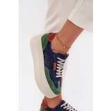 Zazoo Suede Women's Sneakers On Platform | Shoptok.si