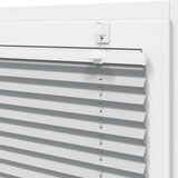 vidaXL Plisirana roleta svijetlosiva 40x100 cm širina tkanine | shoptok.hr