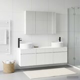  Set ormarića za kupaonicu 4 kom. Bijela Konstruirano drvo | shoptok.hr