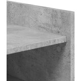 vidaXL Omarica za čevlje betonsko siva 52x37,5x100 cm inženirski les | Shoptok.si