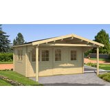 Male kuće Drvena kuća GORBEA B 500 × 400 cm sa šindrom | shoptok.hr
