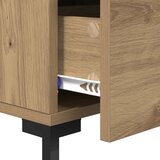  Noćni ormar Umjetnički hrast 40 x 40 x 66 cm Konstruirano drvo | shoptok.hr