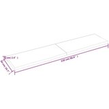 Stolna Mizna plošča 220x50x(2-6) cm neobdelana trdna hrastovina, (21411013) | Shoptok.si