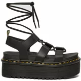 Dr. Martens Kožne sandale Nartilla XL za žene, boja: crna, s platformom, DM31538001