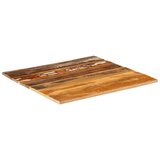 Četvrtasta stolna ploča 70x70 cm 15 - 16 mm od obnovljenog drva | shoptok.hr