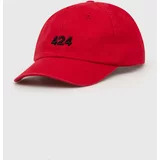 424 Pamučna kapa sa šiltom boja: crvena, s aplikacijom, 35L01.236585