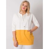 RELEVANCE Tunic-RV-TU-6851.28-White-Yellow | Shoptok.si