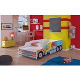 ADRK Otroka postelja z vzmetnico MONSTER TRUCK 140x70 cm Cene