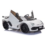  Licenciran avto na akumulator Lamborghini Aventador SX2028 - dvosed - bel | Shoptok.si