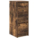 vidaXL Komoda dimljeni hrast 29,5x34x76 cm inženirski les, (21830651)