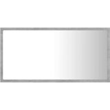 vidaXL LED kopalniško ogledalo betonsko sivo 80x8,5x37 cm iverna pl. | Shoptok.si