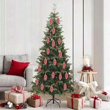 vidaXL Dekoracija božičnega drevesa 40 pcs Rdeča | Shoptok.si