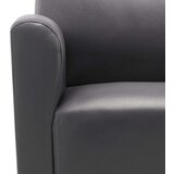  Fotelj sivo umetno usnje, (20929359) | Shoptok.si