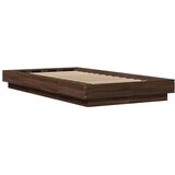  Okvir za krevet smeđi hrast 100 x 200 cm konstruirano drvo | shoptok.hr