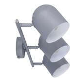 Candellux Lighting Svijetlo plava stropna svjetiljka s metalnim sjenilom 55x10 cm Azuro – | shoptok.hr