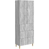 vidaXL Set ormara 2 kom. 66 x 34 5 x 90 cm Konstruirano drvo - Sivi hrast sonoma Cijene