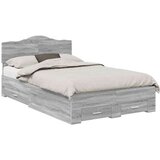  Okvir za krevet s ladicama Siva Sonoma 120 x 190 cm | shoptok.hr