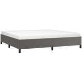  Okvir za krevet sivi 200x200 cm od umjetne kože | shoptok.hr
