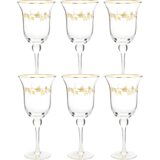 Pip Studio Winter Wonderland - kozarec za vino Gold - 6 kosov | Shoptok.si