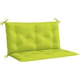  Jastuk za vrtnu klupu jarkozeleni 100x(50+50)x7 cm od tkanine | shoptok.hr
