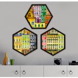 Wallity uramljena slika 6GEN376404, 35x35 cm, 3 dela | ePonuda.com