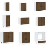  14-dijelni set kuhinjskih ormarića Lucca konstruiranog drva | shoptok.hr