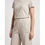 Puma ESS Cat Comfort Wide Leg Pants FL op Bež | shoptok.hr