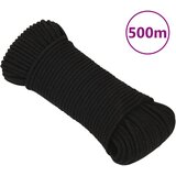 vidaXL radno uže crno 3 mm 500 m poliestersko Cijene