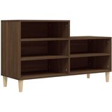 Ormarić Omarica za čevlje rjav hrast 102x36x60 cm inženirski les, (20716124) | Shoptok.si