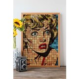 Wallity uramljena slika Popmosaıc16, 33x48 cm | ePonuda.com