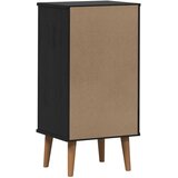  Komoda MOLDE Crna 40 x 35 x 82 cm Masivna borovina | shoptok.hr