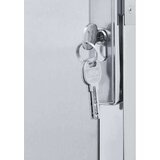 Dvorišna vrata - Vrtna vrata Srebrno 100 x 150 cm Nehrđajući čelik | shoptok.hr