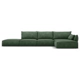 Mazzini Sofas Temno zelen kotni kavč (desni kot) Vanda - Mazzini Sofas Cene