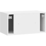 TV ormar za zid Zidne Bijela visokog sjaja 59,5 x 31 x 30 cm | shoptok.hr