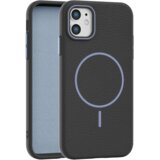 Apple Leather Grip MagSafe maska za iPhone 11 - Crna | Eponuda.com