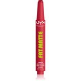 NYX Professional Makeup Fat Matte ruž za usne 10 flamingo feather Cene