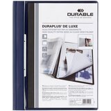 Durable mapa DURAPLUS de Luxe, DIN A4, temno modra, (21651578) | Shoptok.si