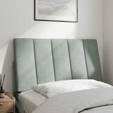  Jastuk za uzglavlje Hanko svjetlosivi 90 cm baršunasti | shoptok.hr