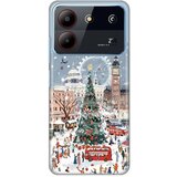  Maska za ZTE Blade A54 Christmas Town Silikonska Print Skin | Eponuda.com