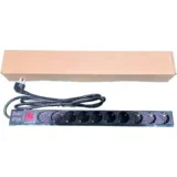 razvodni pdu panel za rack 19 in, sa 10 utičnih mesta, kabl 2m (aluminijum)